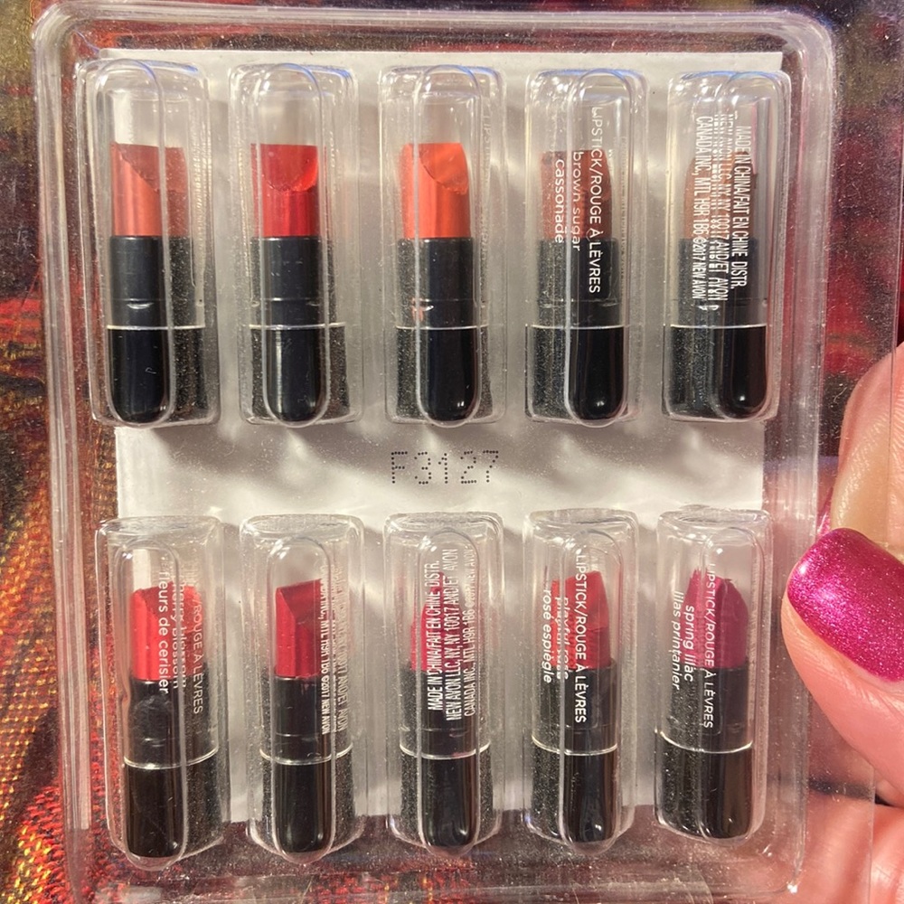 Avon Lip Color Samples